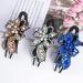 3Pcs Rhinestone Duckbill Hair Clips Set - Diamond Alligator Hair Clips for Women and Girls - Flower Decorative Barrettes - Ideal for Thick or Fine Hair (White, Blue, Champagne) - Buy Online on GoSupps.com
