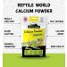 Reptile World Calcium Powder 100g Pouch Calcium for Tortoises Bearded Dragons - Buy Online on GoSupps.com