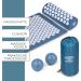 Buy Umbro Acupressure Mat with Pillow | Massage & Acupuncture Mat for Back Pain Relief Blue International Shipping Available - Buy Online on GoSupps.com