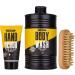 Accentra Gift Set for Men - Bath & Body Toolkit with Shower Gel Hand Peeling & Nail Brush in Cool Tool Case - Buy Online on GoSupps.com