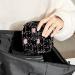 Sweet Black Cat Women's Floor Storage Bag | Portable Menstrual Cup & Tampon Holder for Teens | Multicolored Period Bag - Buy Online on GoSupps.com