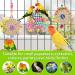 Heyu-Lotus 3 Pack Bird Shredding Toys Budgie Toys Parrot Chewing Hanging Toys Birds Cage Foraging Shredder Toys Bird Cage Accessories for Small Parakeets Cockatiels Budgies Love Birds - Buy Online on GoSupps.com