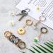 18-Piece Spring O Rings Snap Buckles - 6 Colors Keychain Clips for DIY Accessories - Buy Online on GoSupps.com