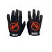 Mint Ultimate - Sports Gloves with Friction Grip, Breathable Gloves for Ultimate Frisbee, Cutter 4 Premium, Small, Black black 4X-Large