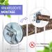 Vogelgaleria Natural Wood Poles for Birds | Budgie Nymphic Canary Agapornid Accessories | Essential Bird Cage Supplies - Buy Online on GoSupps.com