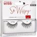 Kiss Lash Couture So Wispy Collection 1 Pair of Volumizing Fake Lashes Style 01 with Tapered Ends and Aloe Infused Lash Glue - Buy Online on GoSupps.com