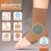 Medipaq Gel Ankle Support Socks for Women & Men - Foot and Ankle Support for Ligament Damage, Plantar Fasciitis & Achilles Tendon - Ankle Protection - Buy Online on GoSupps.com