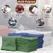 Nabob 100% Cotton Auto Mechanic Shop Towels 25 Pack - Commercial Grade, Size 14x14, White - Ideal for Car Shops and Garages - Buy Online on GoSupps.com