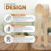 iEco 100% Compostable Eco Friendly Birch Wood Cutlery Sets for Large Parties Catering Food Services Take-Out Spoon 6.3 Length- 1000 Count BSTCIT Spoon - Buy Online on GoSupps.com