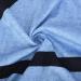 Zip V-Neck Casual Summer Top | Plus Size Colorblock Tunic Blouse - Blue | Women's Short Sleeve - Buy Online on GoSupps.com