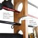 Rush Creek Creations 11-Rod Wall/Garage Fishing Rod Storage Rack - American Cherry Laminate - Buy Online on GoSupps.com