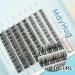 Lash Clusters - 96 Pcs D Curl Individual Eyelash Extensions | Super Thin 0.05 Band | Wispy Natural Look | MUGGY Hot - Buy Online on GoSupps.com