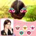 15-Piece Elastic Hair Bands with Flowers for Girls - Colorful Mini Bow Hair Ties for Toddler Ponytails - Buy Online on GoSupps.com