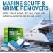 GEAR SHARK Marine Scuff Erasers - Magic Sponge Pads for Boats, Jet Ski & PWC | Remove Dirt, Grease, Grime & More | Premium Boat Cleaning Accessories - Buy Online on GoSupps.com