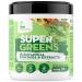 New Nature Super Greens Powder 250g - Natural Superfood Smoothie powder from 15 superfoods sugar -free vegan 50 portions - health & vitality for everyday life