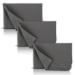 Kuzy Microfiber Cleaning Cloth for Electronics - MacBook Screen Cleaner Pro 13 14 15 16 inch and Air 13 inch - Microfiber Keyboard Cover Cloth - Glasses Cleaning Cloth - Eyeglass Cleaning Cloth, 3pc 3-PC