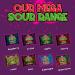 Barnetts Barnetts Sweets Mega Sour Candy Fruits Mixed Fruit (454g) - Buy Online on GoSupps.com
