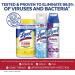 Lysol 4x80ct Canisters + 2+1 Crisp Linen & Lavender Disinfection Regime Bundle - Disinfectant Spray & Wipes - Buy Online on GoSupps.com