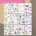 CHARLENT Glitter Butterfly & Mermaid Tattoos for Girls - 240 Pcs Temporary Tattoos for Birthday Party Favors - Buy Online on GoSupps.com