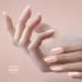 Bot 3x20 UV Gel Nail Foil Set - Self-Adhesive Nudy Nails (Nude Pink All-Time Rose Ballerina) - No Under/Overlack Needed - Durable Up to 3 Weeks - Buy Online on GoSupps.com