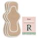 Rael Reusable Pads Menstrual Organic Cotton Cover Pads - Postpartum Essential Regular Absorbency Thin Cloth Pads Leak Free Washing Machine Safe Menstrual Pads with Wings (3 Count Overnight)