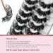 Shop 25mm Dramatic 6D Faux Mink Lashes | Fluffy Volume Eyelashes - 8 Pairs for Stunning Looks - Buy Online on GoSupps.com