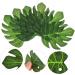 ULTECHNOVO 120 Pcs Monstera Decoration Luau Cupcake Decorations Palm Leaves Cake Holder Mini Paper Plant Decorations Leaves Decor Hat Green Decor Leaves Cake Decor Polyester Jungle Hawaii - Buy Online on GoSupps.com