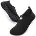 Simari water shoes women and men quick -drying barefoot shoes bathing shoes beach shoes swimming shoes aqua shoes sports SWS001 P nktchen black 1 44/45 EU