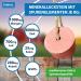 Buy Imima Mineralleckstein Horse Supermag Salzleckstein Set - 2 x 3kg Mineral Salt Licking Stones for Horses Sheep Goats & Cattle - 6 kg Pack - Buy Online on GoSupps.com