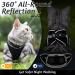 Rabbitgoo Cat Harness and Leash Set - Escape Proof Vest for Small Cats - Reflective Strip - Comfortable Outdoor Walking Gear - Small Black - Buy Online on GoSupps.com