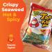 Peaceful Squirrel Variety Tao Kae Noi Thai Crispy Seaweed 6-Pack - Healthy On-The-Go Nori Snacks for Kids & Adults | Omega-3s, Fiber, Antioxidants, Vitamin B12 | 6 Flavors | 6 Bags, 1.2 oz - Buy Online on GoSupps.com