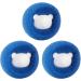 Laundry Pet Hair Catcher - Anti-Entangle Washer Ball - Anti-Entangle Washer Ball for Hair Removal Anti-Entangle Laundry Detergent Alternative Cleaning Ball Rundaotong 3pcs Blue - Buy Online on GoSupps.com