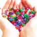 Jinlaili Dreadlocks Hair Rings Colorful 130 Pieces Hair Braid Rings Hair Cuffs Multi-Color Hair Pendants Aluminum Golden Hair Accessories Cute Hair Pendants Leaves Stars Snowflakes and Shell - Buy Online on GoSupps.com