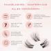Beautyu Homelashes - Natural Look Eyelash Extensions | 48 Compartments | Artificial Silk | 3 Lengths | Perfect for Home & Sleeping - Buy Online on GoSupps.com