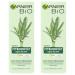 Garnier Bio - Rebalancing Moisturizer - Refreshing Lemongrass - Normal to Combination Skin - Pack of 2 x 50 ml
