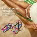 Mnsruu Round Tie Dye Flip Flops - Comfortable for Home Hotel Spa & Travel | Unisex Stylish Sandals - Buy Online on GoSupps.com