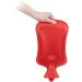 Buy Relaxdays 2L Hot Water Bottle - Durable Safe & Odorless Natural Rubber (Red) | International Shipping - Buy Online on GoSupps.com
