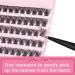 Focipeysa Wispy Cluster Lashes 120pcs | D Curl Fluffy Individual Lashes 8-16mm | Natural Look DIY Eyelash Extensions - Buy Online on GoSupps.com