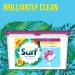 Surf 3-in-1 Washing Detergent Capsules Coconut Bliss Long Lasting Fragrance and Made with Natural Essential Oil Laundry Detergent XL Pack 45 Washes (Pack of 2) - Buy Online on GoSupps.com
