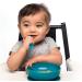 ChooMee FlexiDip Baby Spoons | Perfect for Baby Led Weaning | Pediatrician Approved | BPA Free Silicone | Chew Friendly Material | 2 Count, Blue Grey - Buy Online on GoSupps.com