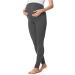 Be Mammy Womans Maternity Leggings Tights BE20-230 4XL Dark Melange