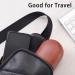 MUF 2-in-1 Contact Lens & Glasses Case - Double-Sided Leakage-Proof Travel Set with Tweezers & Solution Bottle - Portable Brown Accessory - Buy Online on GoSupps.com