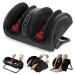 Snailax Shiatsu Foot massager with heat leg massage device electrically with kneading and roles calf massage device for pain relief gifts for men fathers women black