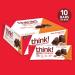 Think! Chunky Chocolate Peanut Protein & Fiber Bars - 10 Pack (1.41 oz Each) - Healthy Snack - Buy Online on GoSupps.com