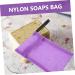 Baluue 4pcs Soap Bag Soap Holder Soap Bar Storage Soap Pouch for Shower Soap Net Shampoo Bar Bag Nylon - Buy Online on GoSupps.com