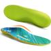 Plantar Fasciitis Insoles for Men Women - Arch Support & Heel Pain Relief - Green UK 10-10.5 - Buy Online on GoSupps.com