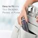 Travel Pill Organizer - Portable 7 Day Moisture Proof Case for Vitamins & Supplements - Buy Online on GoSupps.com
