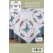 Tobin Butterfly/Rose Stamped Quilt Blocks - White | Embroidery Ready - Buy Online on GoSupps.com