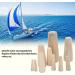 10pcs Soft Wood Tapered Log Plugs for Boat & Yacht - Marine Drain Plug Set - Buy Online on GoSupps.com