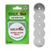 Precision Quilting Tools 60mm Crochet Edge Skip Blades (Pack of 5) Compatible with Cutter! Perfect Wide Skip Blade for Crochet Edge Projects Fleece and Scrapbooking! 60MM Normal Skip Blade